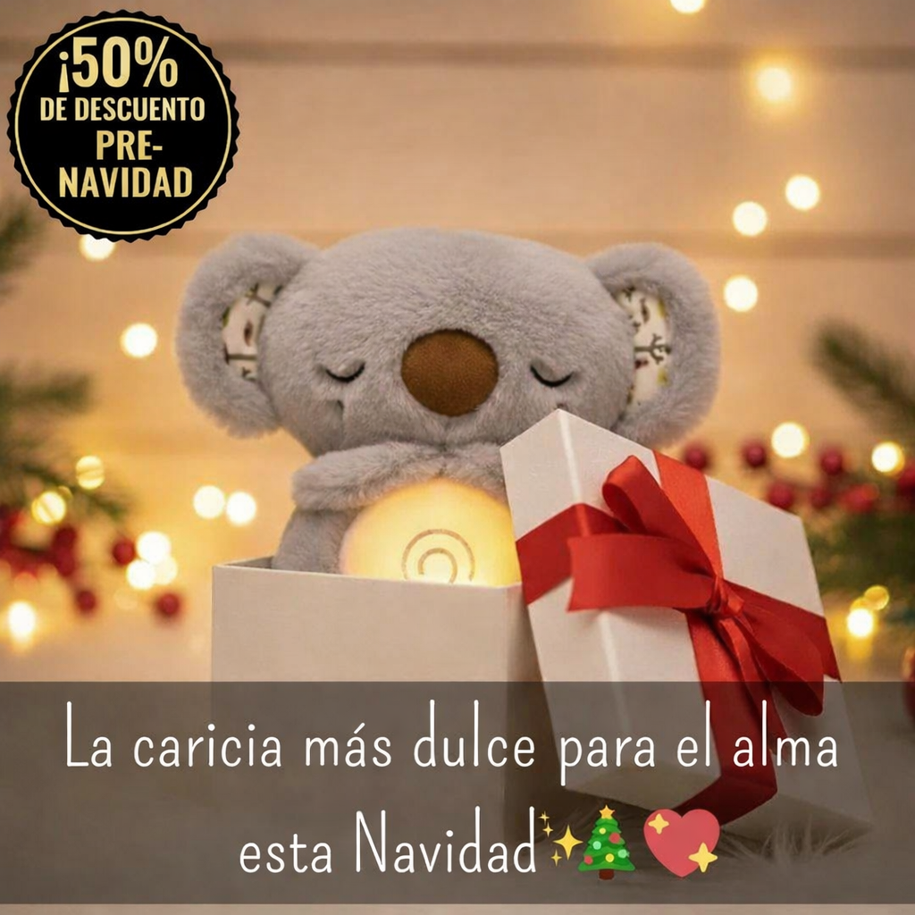 Koaloom™ – El peluche que te abraza, respira y te ayuda a dormir mejor.
